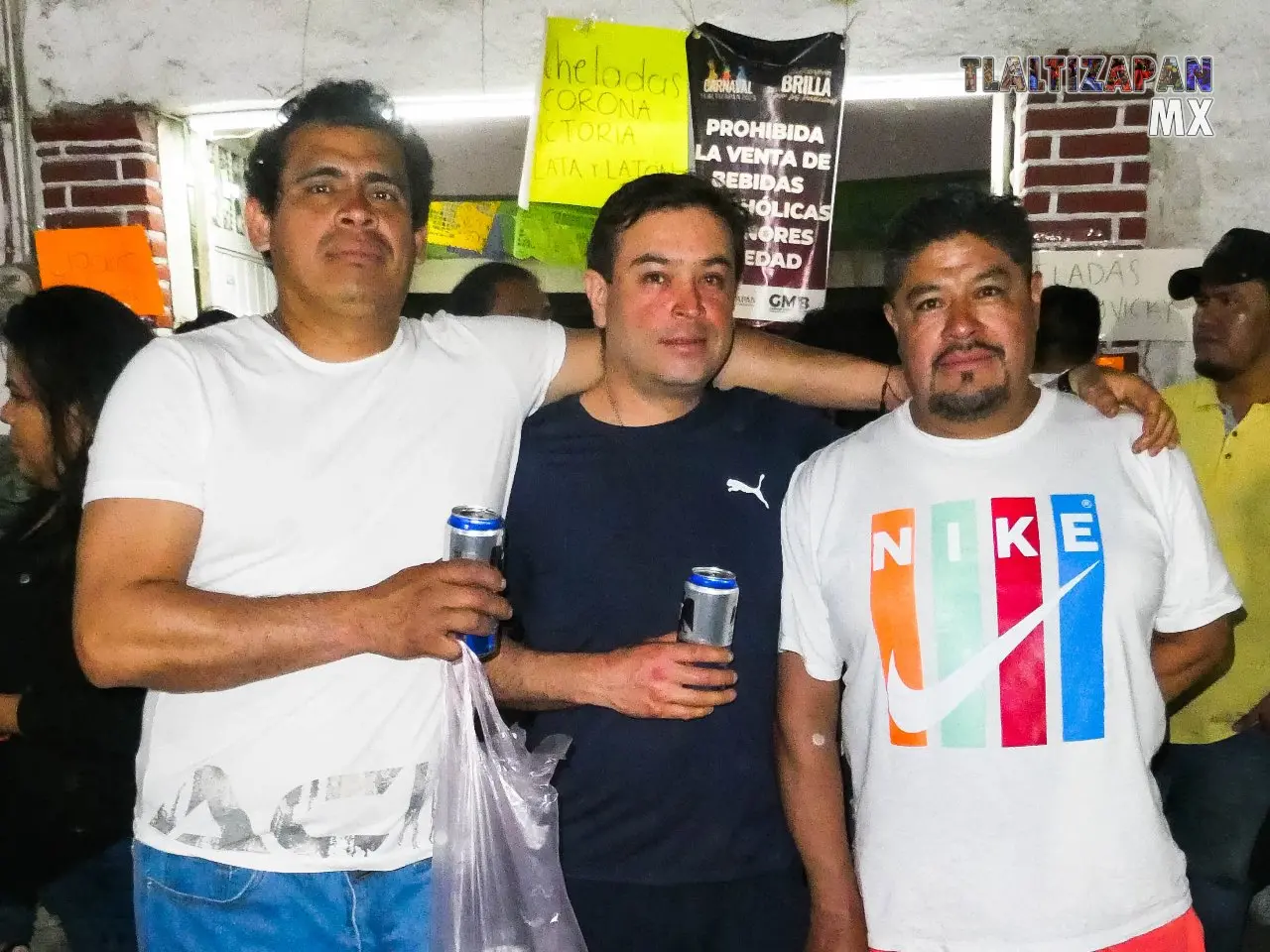 Los amigos carnavaleros en Tlaltizapán, Morelos.