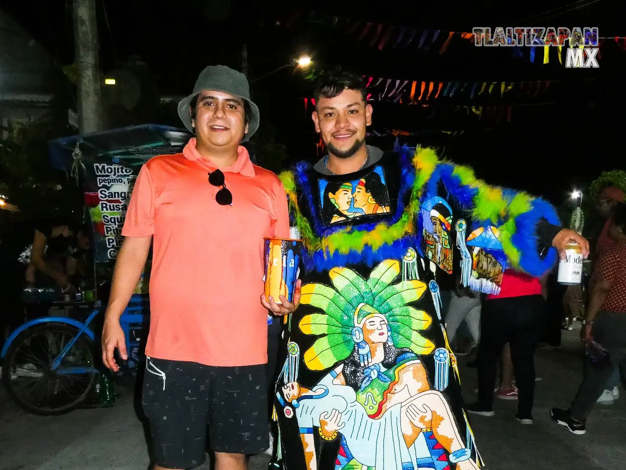 La noche del martes de carnaval en Tlaltizapán.