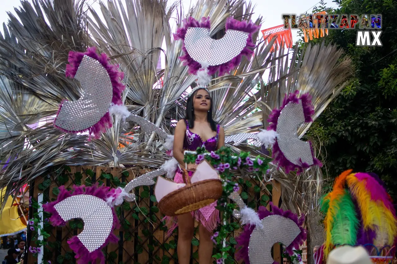 La linda reina de carnaval 2024 Tlaltizapán