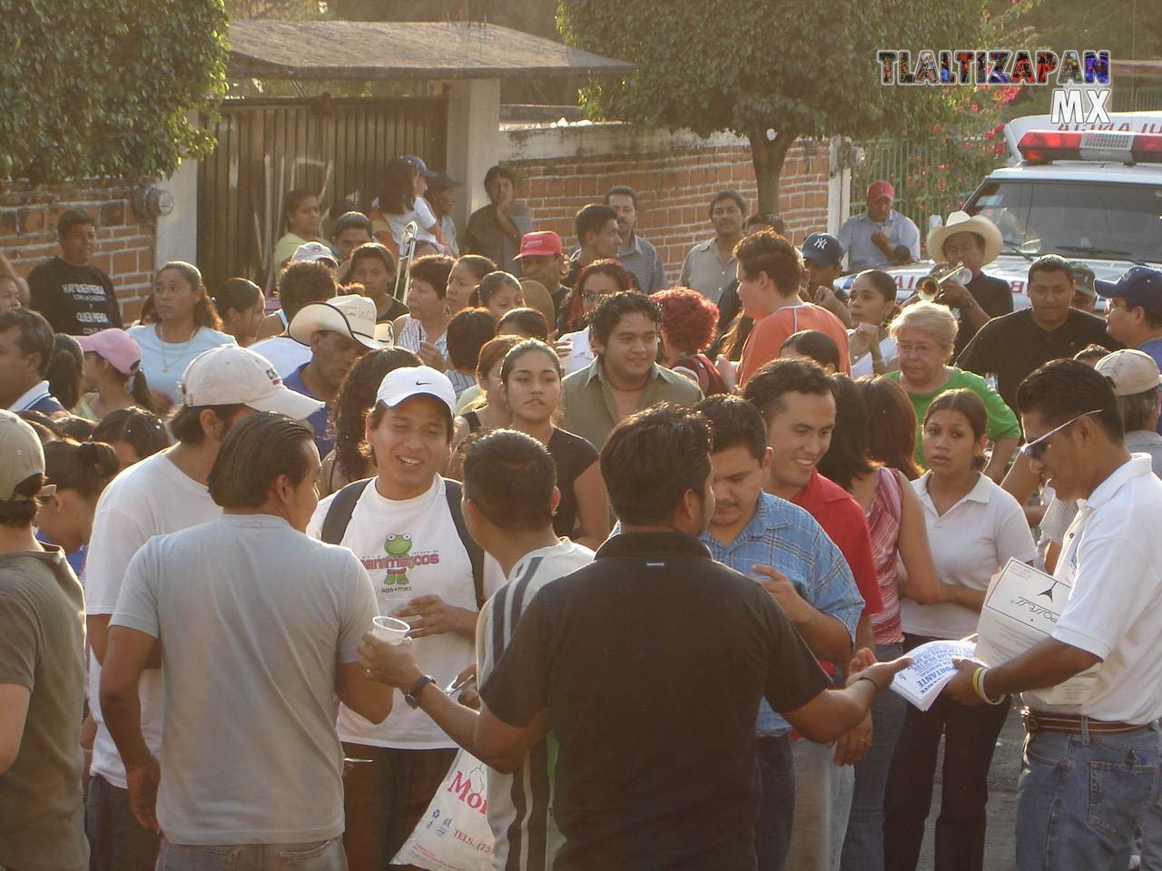 Esperando los chinelos