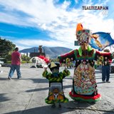 Chinelos de Tlaltizapán Morelos en carnaval 2023