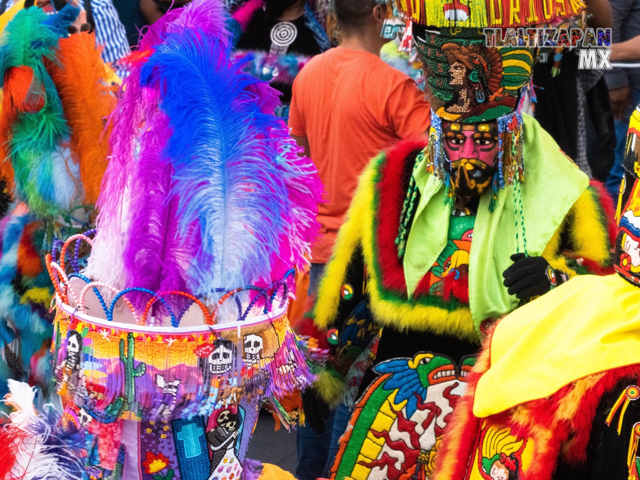 Los chinelos brincan en Tlaltizapán