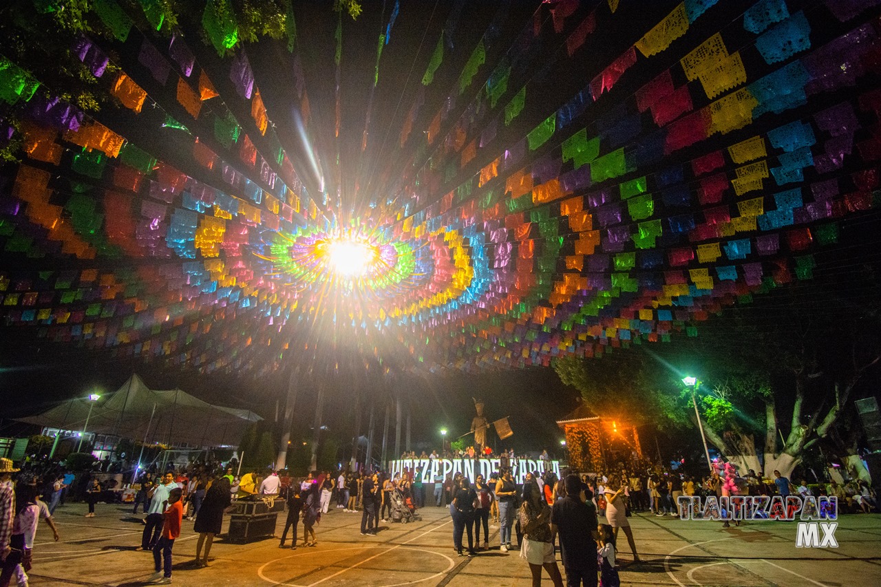 Zócalo de Tlaltizapán, Morelos.