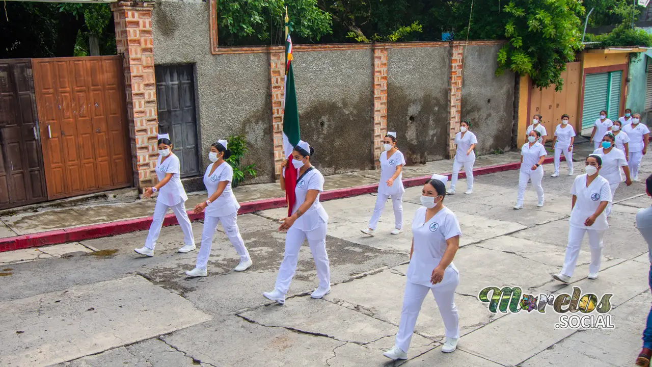 Escolta a la bandera de CCEGYT Tlaltizapán.