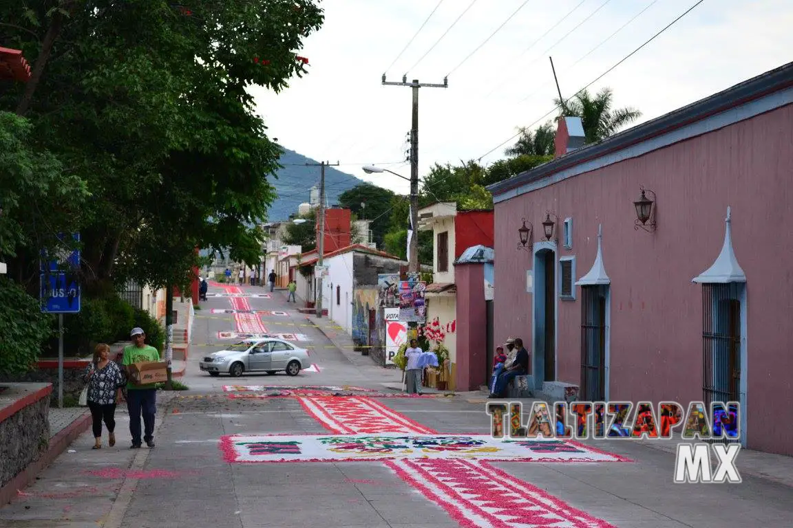 Tapetes en Tlaltizapán de Zapata Morelos.