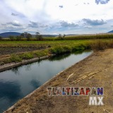 Un bello paisaje del canal de Tlaltizapán